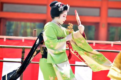 2018　京都平安神宮の例祭翌日祭・神賑行事
