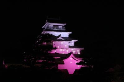 [2018年4月]  桜紀行 福島県会津若松市 鶴ヶ城 夜桜編