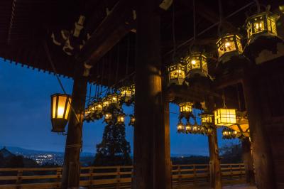 春の奈良へ＿3. 石上神宮、薬師寺と夜の二月堂