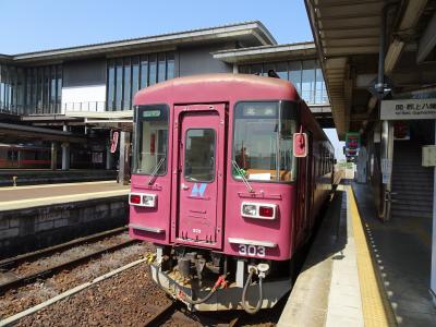 長良川鉄道で奥美濃