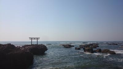 驚きの茨城県 大洗観光と百里基地 (6-1) 大洗磯前神社と神磯鳥居