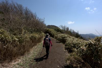 箱根観光と金時山登山、２日目。