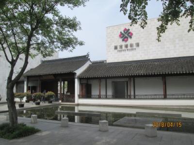 上海の嘉定博物館新館・秋霞圃隣