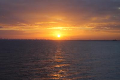 ANAファーストクラス × HALザイデルダムで ★ パナマ運河と中南米ニューイヤークルーズ 【2】フォートローダーデール出航