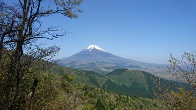 愛鷹山塊の位牌岳の登山