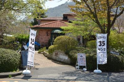 箱根仙石原　湿生花園駐車場横　レストラン　サンゴ　２０１８年４月