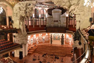 2017年（9）スペイン＜午前マラガ市内観光、夕方バルセロナ着カタル－ニャ音楽堂で演奏会へ＞