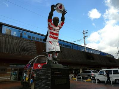 ゴールデンウィーク、今年も大分に帰省しました。初日のPart1　別府駅に到着！