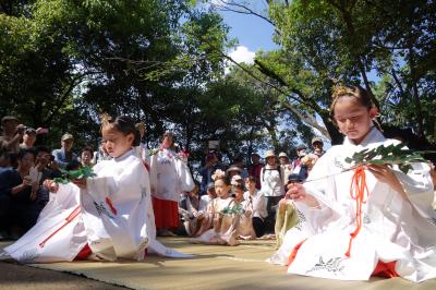 女体神社の磐船祭り
