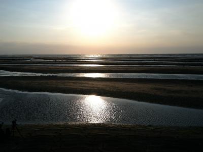 ゴールデンウィーク、今年も大分に帰省しました。初日のPart２　日本一の夕陽が見れる真玉海岸でまて貝掘り！