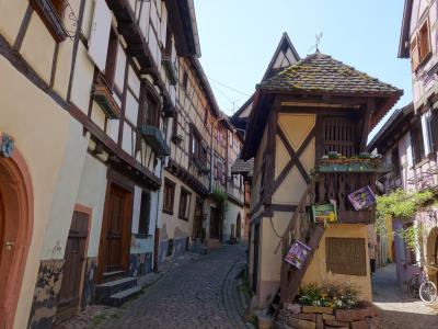 エギスハイムEguisheim。ここも難しい名前。美しい村です。