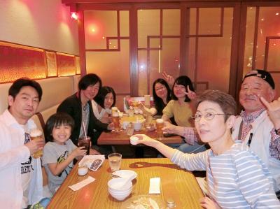 家族会 @ 押上＆錦糸町～(*^^)v (2018.05.04)