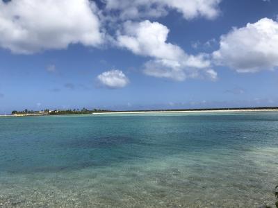 海で泳ぎ、ショッピングを楽しんだ５日間