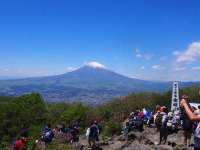 芦ノ湖キャンプ村のロッジと金時山で過ごすGW