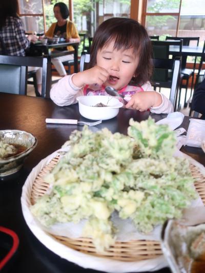 妻籠へ春を食べに出かけました