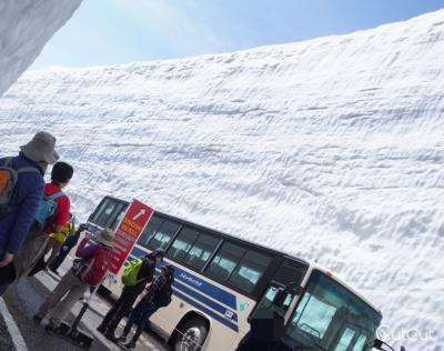 ＧＷは立山室堂で雪遊び＆飛騨高山で食べ歩き！