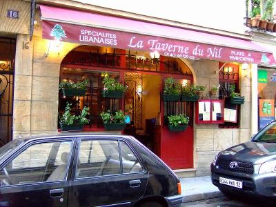 ■La Taverne du Nil　レバノン料理　パリ