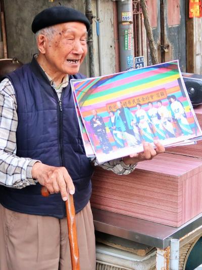 新竹‐8　北埔の街角・日本統治時代の話も拝聴　☆92歳翁は達者な日本語で