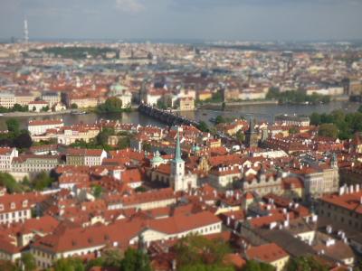2018年GW　４泊５日で中欧５ヵ国を駆け抜ける弾丸ひとり旅　プラハ市街地を見下ろす