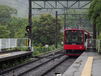 1泊2日の箱根は大雨のち晴天Day1