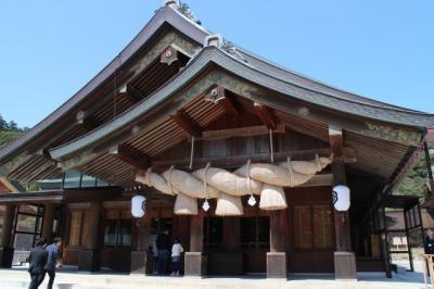 山陰地方の旅　２０１８・春　出雲大社・松江城・足立美術館・水木しげるロード