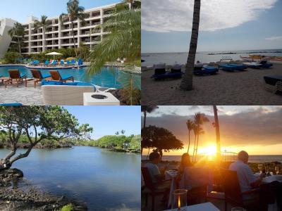 世界三大パワースポット・ハワイ島マウナラニの聖地フィッシュポンドとマウナラニベイホテルとカヌーハウスのサンセットディナー