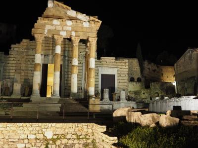 大満足のブレシア、 イタリア 世界遺産は　なんと博物館の中、ロンゴバルド族：権勢の足跡（568‐774年）