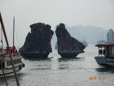初めてのベトナム散歩①2日目「ハロン湾」