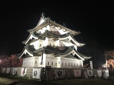 201805GW-04_大館市の桜と弘前公園の花筏（予習）