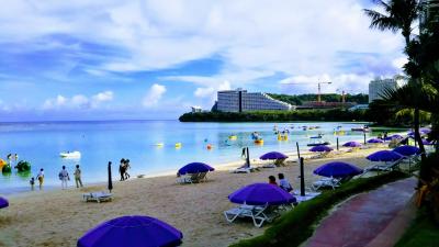 久し振りのミクロネシア~グアムin阿蘇美忍♪(^-^)ビーチ街歩き編♪