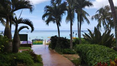 グアムin阿蘇美忍♪(^-^)最終日は、雨のお別れ♪