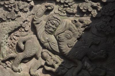 高輪神社　東京福めぐり④　江戸時代の鳥居・狛犬さんが現存。聖徳太子を祀る社も!