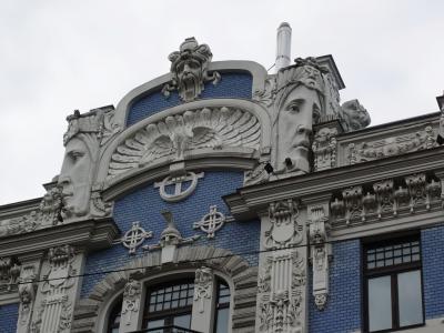 2018GWバルト３国　その６～ラトビア・ユーゲントシュティール建築