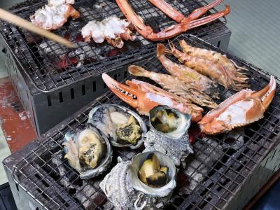 香住ガニ☆のどぐろ☆うに☆あわび♪但馬牛まで食べちゃうよー！美味しい美味しい香住旅☆☆☆