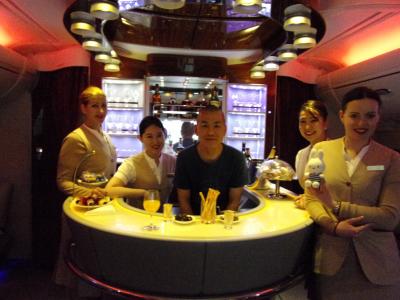 「和」になって触れ合えた！１泊３日で駆け巡るエジプトとドバイの旅　その４(最終巻)　ドッキドキ(◎_◎;)？の思いをしながら仁川国際空港で乗り継ぎしたエミレーツA380ビジネスクラス＆大韓航空ビジネスクラス搭乗記