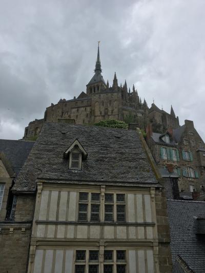 初欧州：パリ(と近郊)ひとり旅　[3]大荒れ？モン・サン=ミッシェル