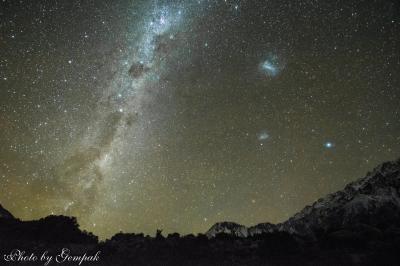 Kia ora! 秋のニュージランド南島ドライブ旅行（４）　Tasman Valley Walkを歩き、夜は憧れの南天の星空ウォッチング