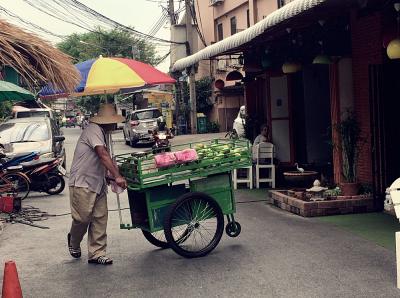 バンコク旧市街を彷徨う-2018/05/13　バンラムプー運河界隈編