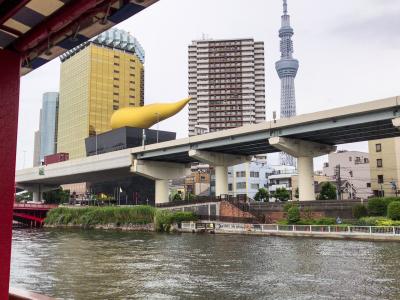 休暇を取らずに週末東京★水上バスとルミネtheよしもと