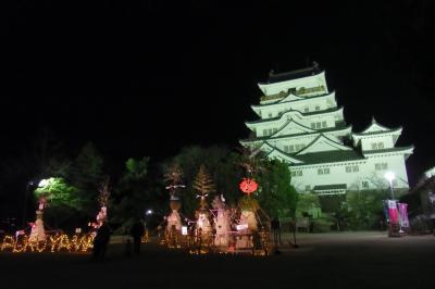 2018.01 廃線前に行く三江線駅巡り（１）福山城あかりまつりと、福塩線八次駅訪問