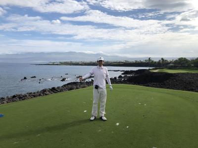 ハワイ島のゴルフ合宿