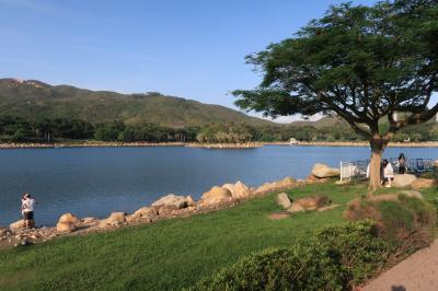 香港★ディズニーリゾートにある人造湖をのんびり1周　～迪欣湖インスピレーションレイク～