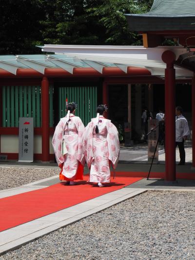 日枝神社　東京十社めぐり②　太田道灌勧誘・徳川家綱完成させた壮大な社殿だったそうな・・