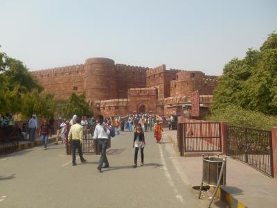 インドの世界遺産　アグラ城