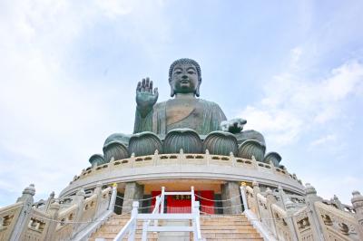 [雨季の晴れ間の香港旅2018-03] 絶景のケーブルカーとランタオ島の大仏様