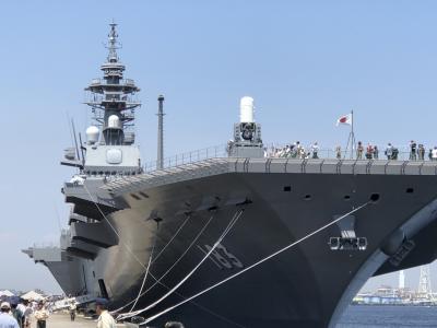 第37回・横浜開港祭　護衛艦いずも乗艦