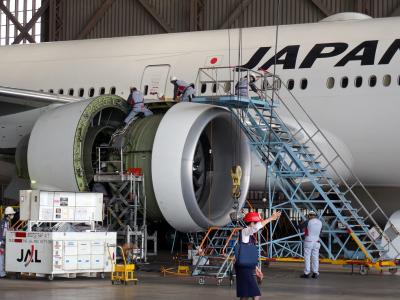 JAL整備工場見学会