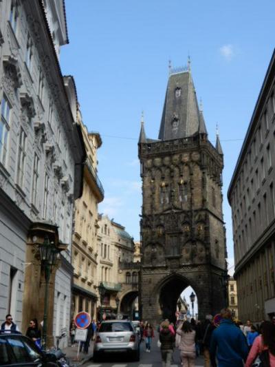 ２０１７ＧＷ　初の東ドイツ～プラハ　【７４】　プラハ初日　旧市街広場から市民会館までの街歩き