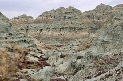 キャンプしに、はるばるオレゴン、カリフォルニア　Day１６-６（これまた違う世界へ…Blue Basin Area・Island in Time Trail）