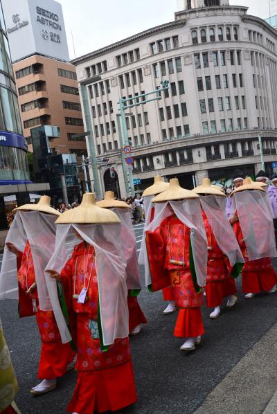 「　日枝神社　山王祭・神幸祭　ちょこっと追っかけてみました！　」　2018